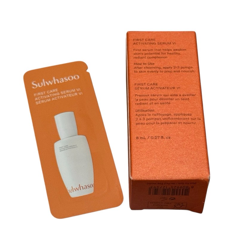NEW Sulwhasoo (2) First Care Activating Serum VI Concentrated Ginseng Cream Mask gallery