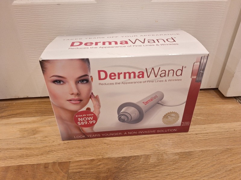 DermaWand Anti Aging Remove wrinkles Beaty treatment Storage Bag Guide New other