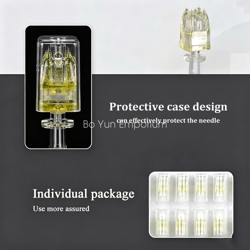 Crystal Multi Needle 5 Pin Mesotherapy Microneedle Replace Needle for Skin Care gallery