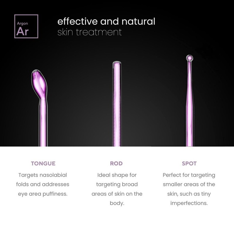 NuDerma Professional Skin Therapy Wand - Portable Skin Therapy Machine with 6... gallery