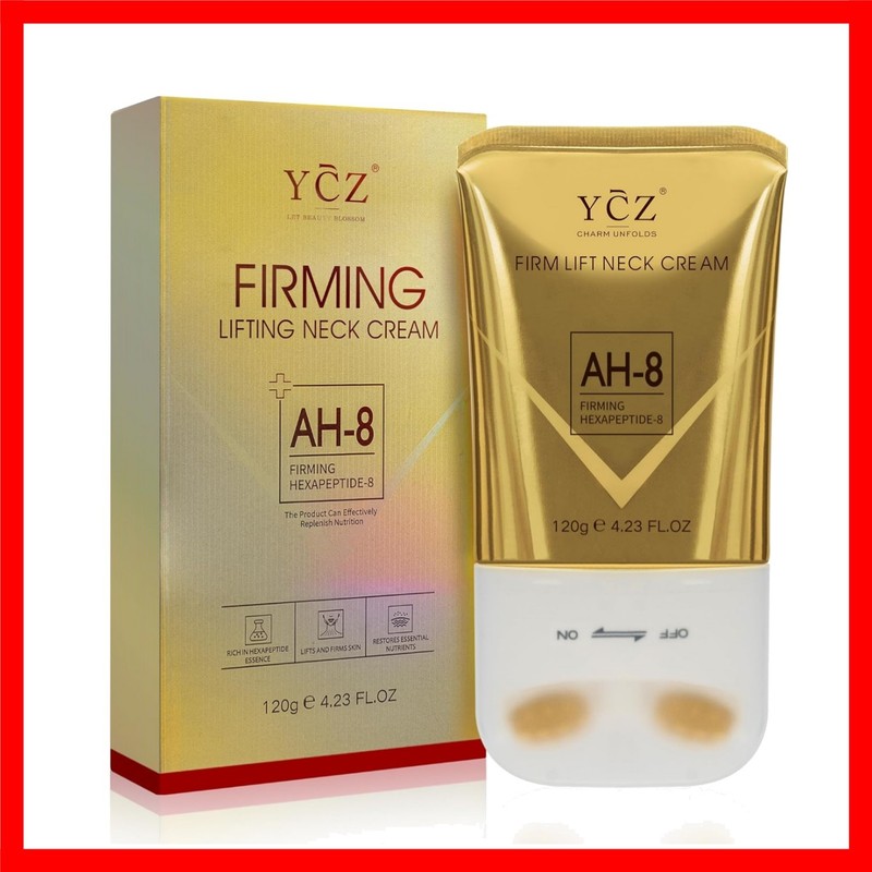 AH-8 Neck Firming Cream with Roller – Rejuvenate & Tighten for a Youthful Look