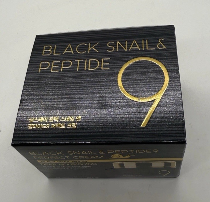Korean Farm Stay Black Snail & Peptide 9 Perfect Face Cream Exp. 03/2028