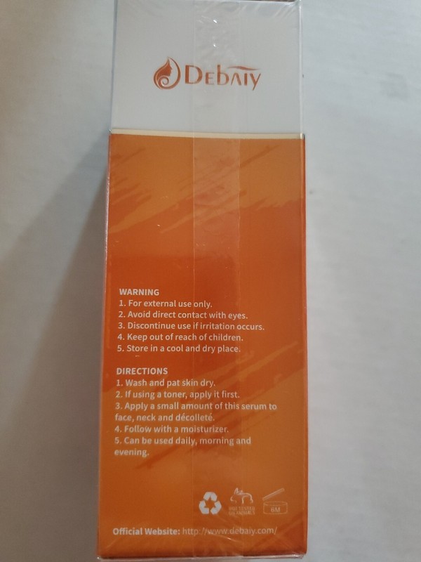 Debaiy VC Organic Vitamin C Facial Serum 1 fl oz Exp 05/26 SEALED gallery