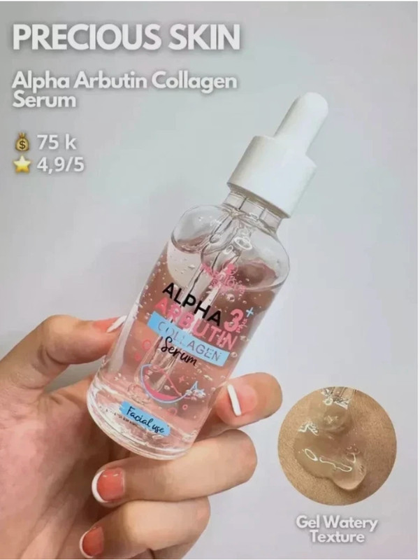 Alpha Arbutin collagen 3 Plus + Skin Serum ~ precious skin made In thailand~50ml gallery