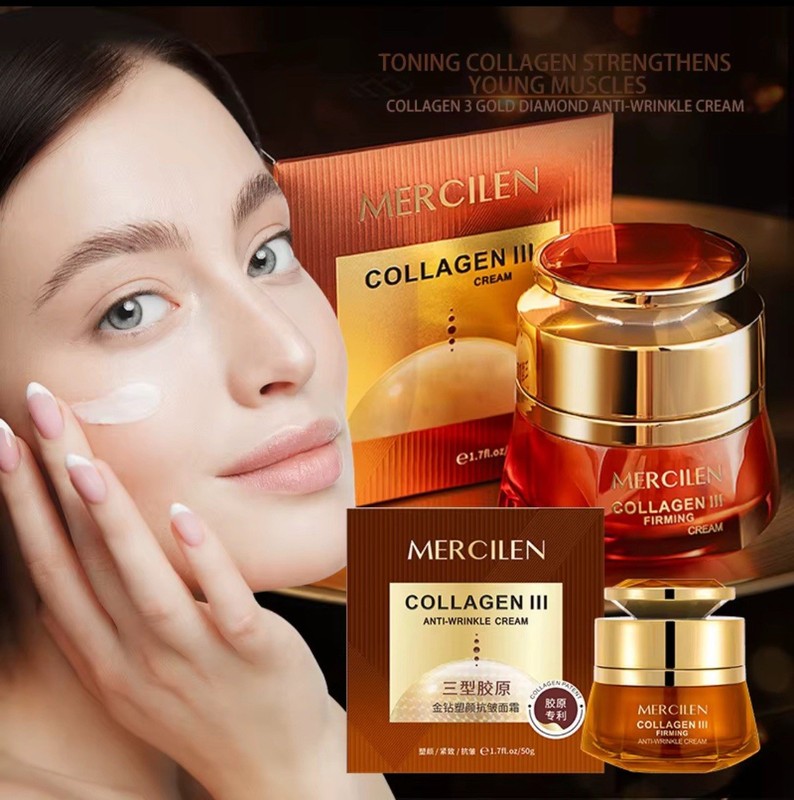 Collagen III Anti-Wrinkle Cream, Firming Moisturizer forFace, 1.7 fl oz