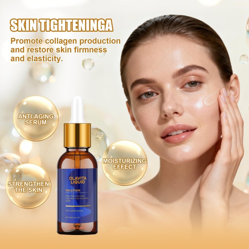 , Solution Anti Aging Serum, Vitamin C & E Serum,Olavita serum for wrinkles, ... gallery