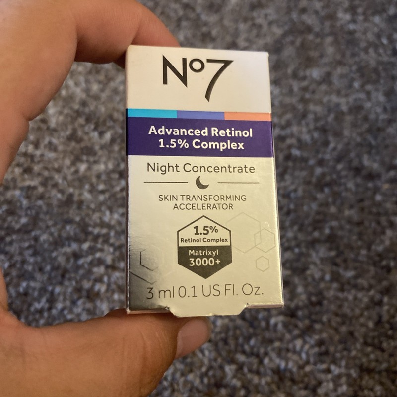 No7 Advanced Retinol 1.5% Complex Night Concentrate – 0.1 fl oz