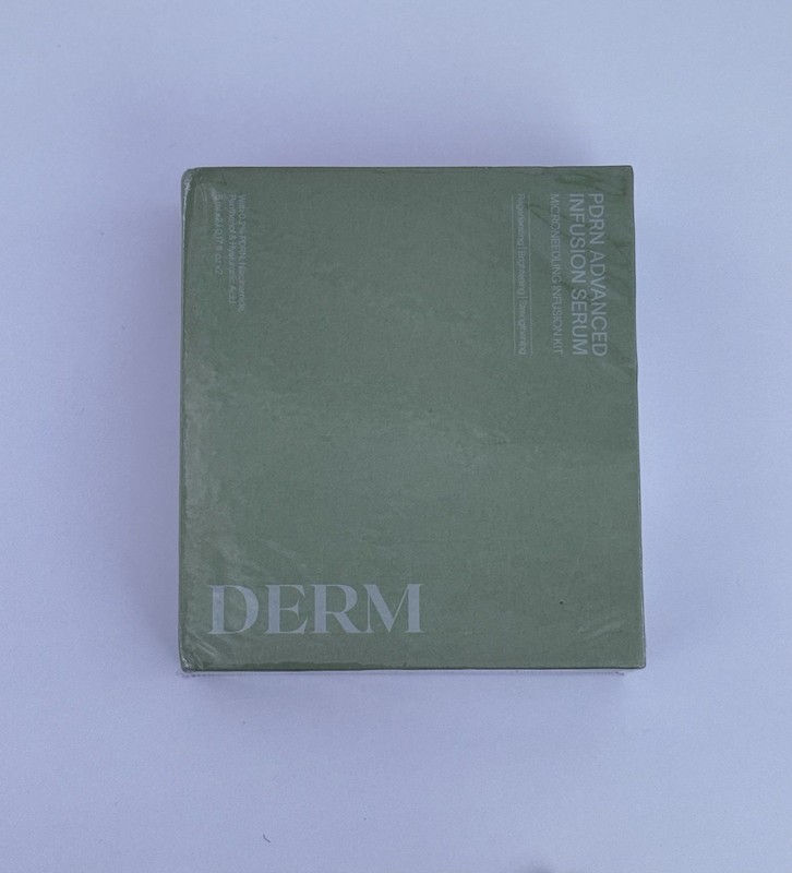New Derm PDRN Advanced Infusion Serum Microneedling Kit Sealed Skin Care Facial