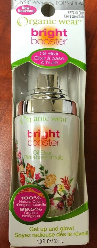 PHYSICIANS FORMULA® ~ Organic Wear Bright Booster Oil Elixir ~ 100% Natural