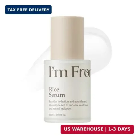 I’m From Rice Serum, Glow Deep Soothing Rice Serum, Glass&Dewy, Hydration, Daily