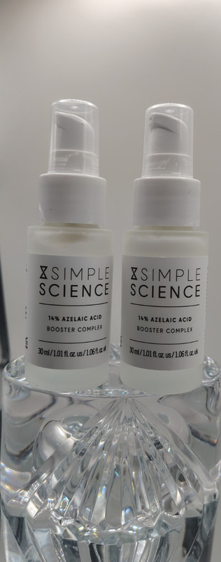 2 Pack ISOMERS Simple Science 14% Azelaic Acid Booster Complex 1.06oz each NEW