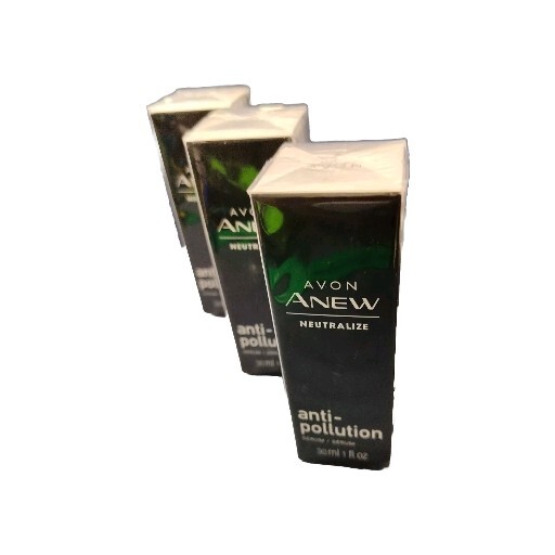3 Avon Anew NEUTRALIZE Anti-Pollution Serum 30 ml 1 fl oz Sealed Face Cleaner gallery