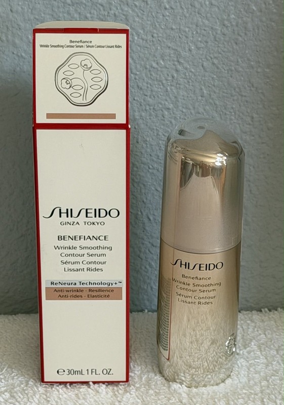 Shiseido Benefiance Wrinkle Smoothing Contour Serum-30ml/1oz-New In Box