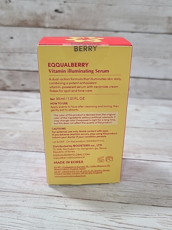 EQQUALBERRY Vitamin illuminating Serum 30ml – Brightening Vitamin C, Niacinamide gallery