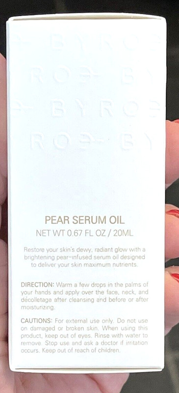 NIB Byroe New York | Pear Serum Oil • 0.67 Fl Oz $65 RTL bbd 5/25 gallery