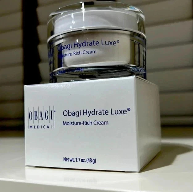 Obagi Hydrate Luxe Moisture-Rich Face Lotion 1.7oz 48g Daily Treatment New