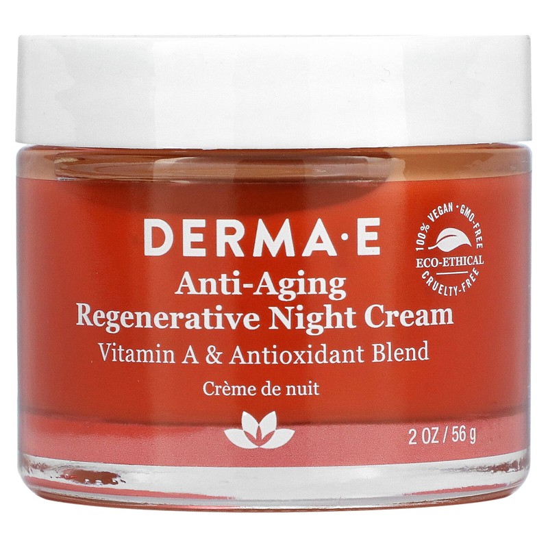 Derma E Age-Defying Night Cream 2 oz 56 g Cruelty-Free, EcoFriendly,