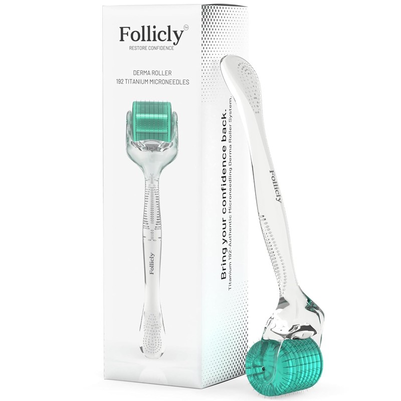 Derma Roller – Professional Microneedling Tool for Hair, Skin & Face – 192 A
