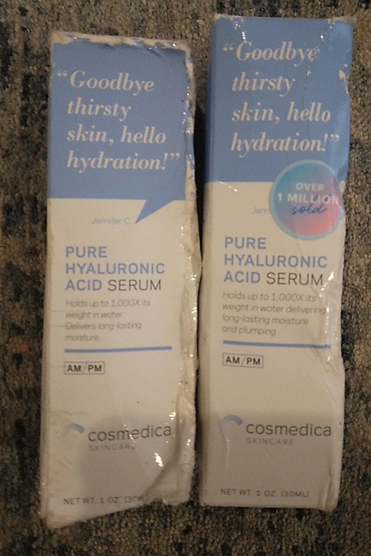 Cosmedica Pure Hyaluronic Acid Serum 1 oz- 2 Pack READ DESCRIPTION