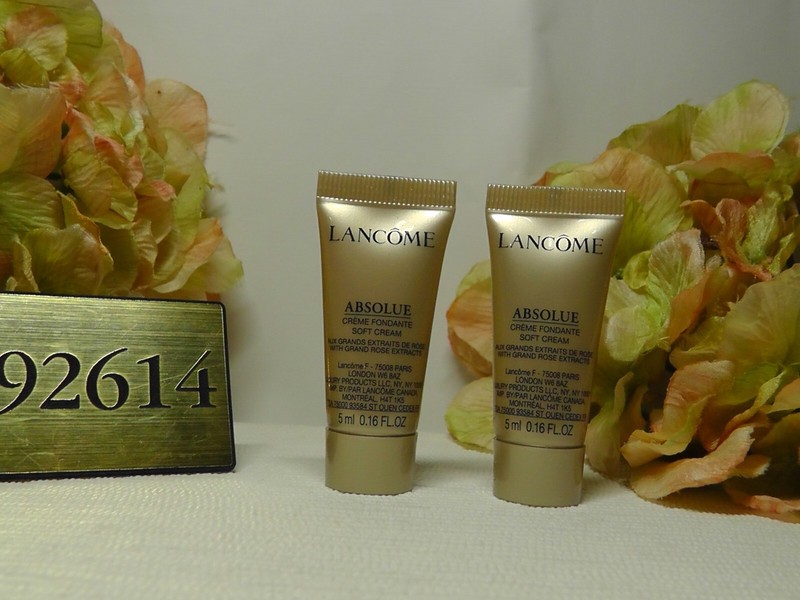 LOT OF 2: LANCOME ABSOLUE Soft Cream Travel Size 5ml / 0.16 oz Each*****NEW*****