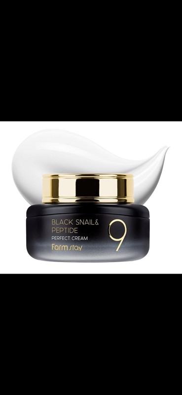 Black Snail & Peptide 9 Perfect Cream Mucin Deep Nourishing Face 1.85 oz NIB