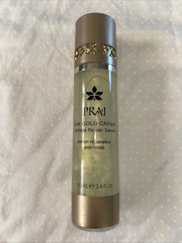 PRAI Beauty 24K Gold Wrinkle Repair Serum 3.4 fl oz (100 Ml)-New,Sealed