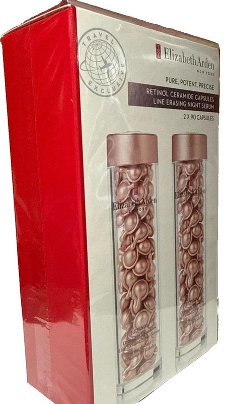 Elizabeth Arden Retinol Ceramide Capsules 90 Ct Line Erasing Night Serum Anti Ag gallery