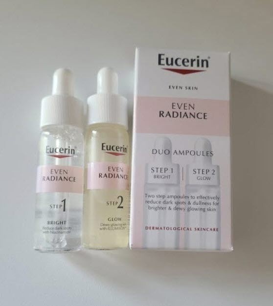 Eucerin Even Radiance Duo Ampoule 2x15ml Brightening Glow Serum Korean K-Beauty