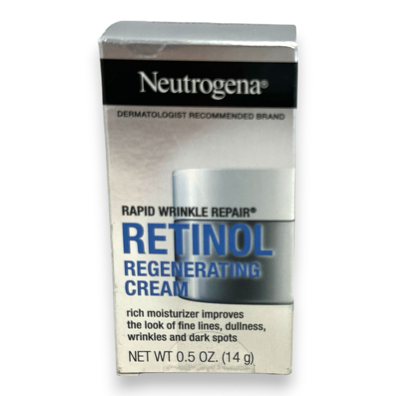 Neutrogena Rapid Wrinkle Repair Retinol Regenerating Cream 0.5oz./14g NEW