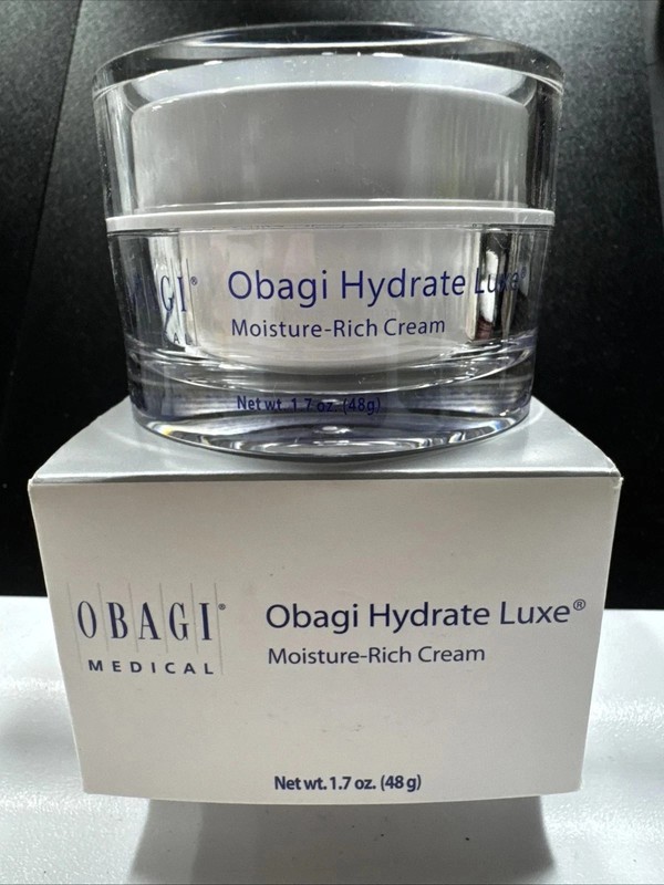 Fresh Obagi Hydrate Luxe Moisture-Rich Cream 1.7 Oz 48g Daily Treatment - NIB gallery