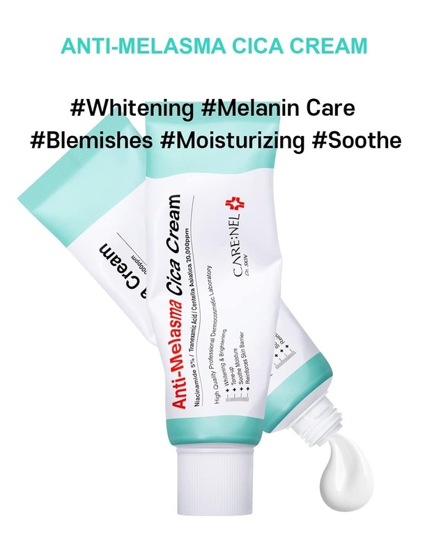 Korean Skin Care Cream with Centella Asiatica - Dark Spot & Brightening Solution gallery