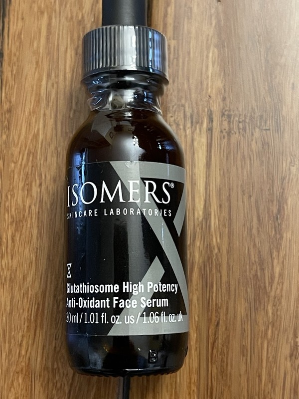 Sealed ISOMERS Glutathiosome High Potency Anti-Oxidant Face Serum 1.01 fl oz
