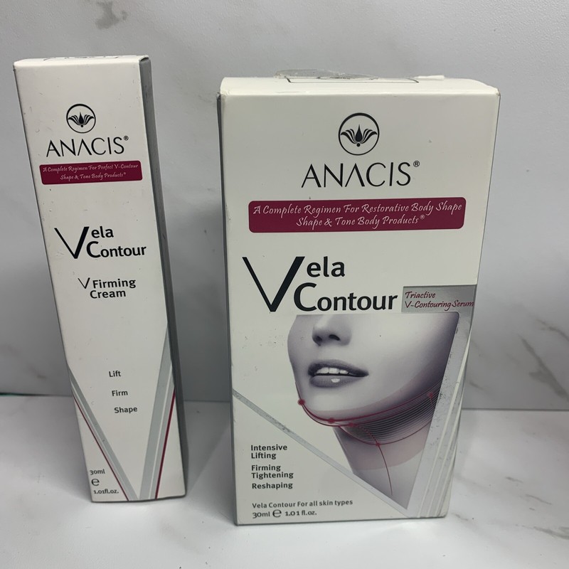 ANACIS Vela Contour (V-CONTOURING SERUM/V-FIRMING CREAM/4D V-LIFT BAND)