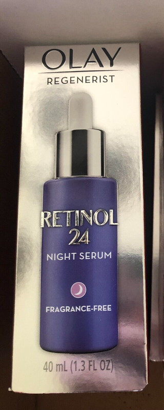 Olay Regenerist Retinol 24 Night Serum Fragrance-Free 40ml/1.3fl.oz. New In Box