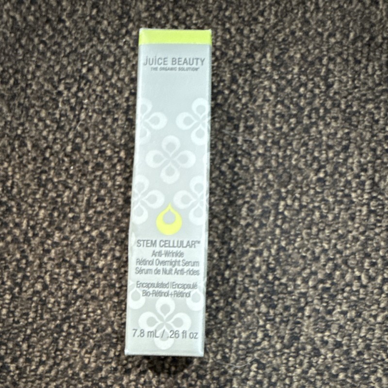 Juice Beauty STEM CELLULAR Retinol Anti-Wrinkle Overnight Face Serum 7.8ml