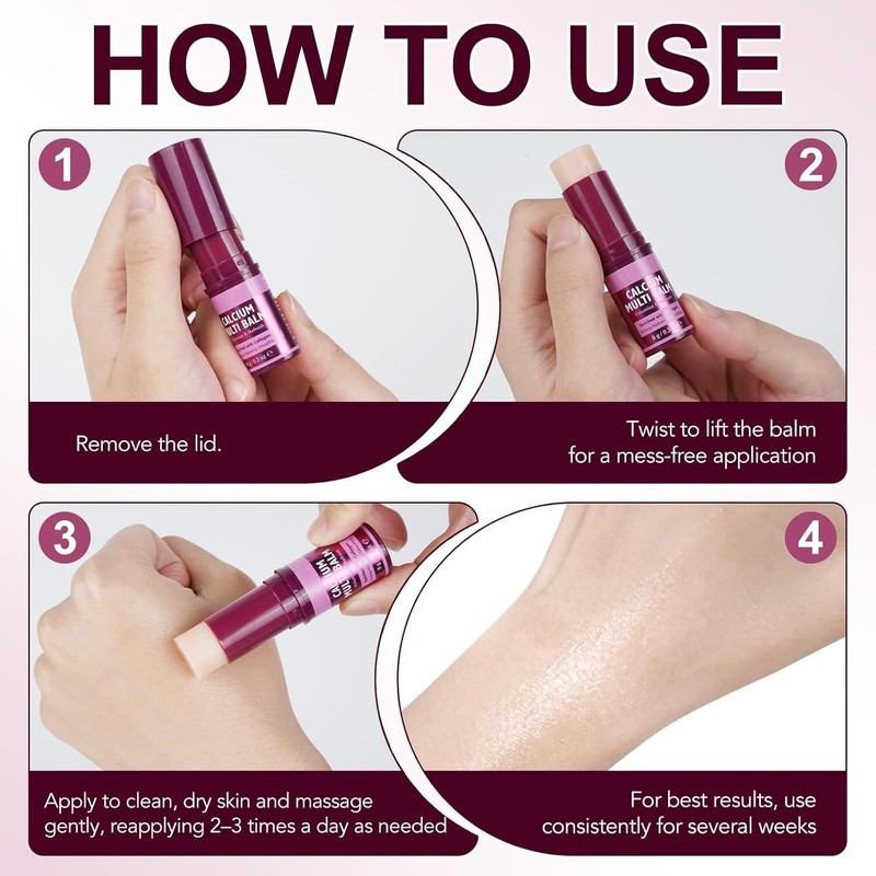 Calcium Multi Balm Stick for Face and Eyes Hydrating Skin Care gallery