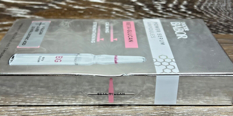 DOCTOR BABOR Power Serum Ampoules - Beta-Glucan - 2 ml x 7 NEW SEALED- FAST SHIP gallery