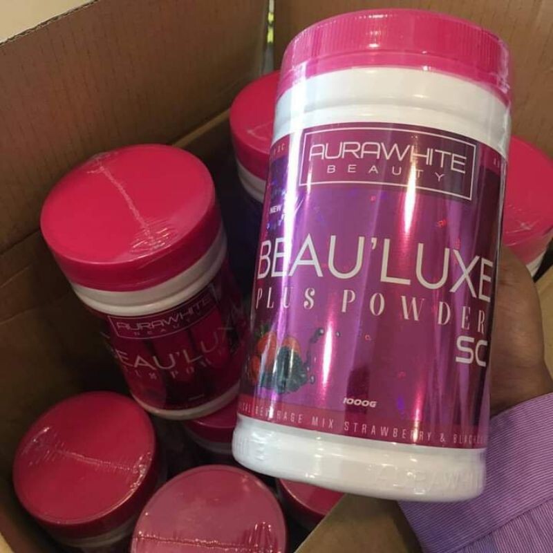 Aura White BEAULUXE SC+ Collagen Stemcell 15X L-Glutathione Whitening Detox FS gallery