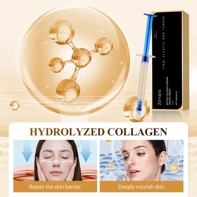 6PCS Peptide Collagen Elastic Essence Cream, Micro-Molecular Anti Wrinkle Lotion gallery