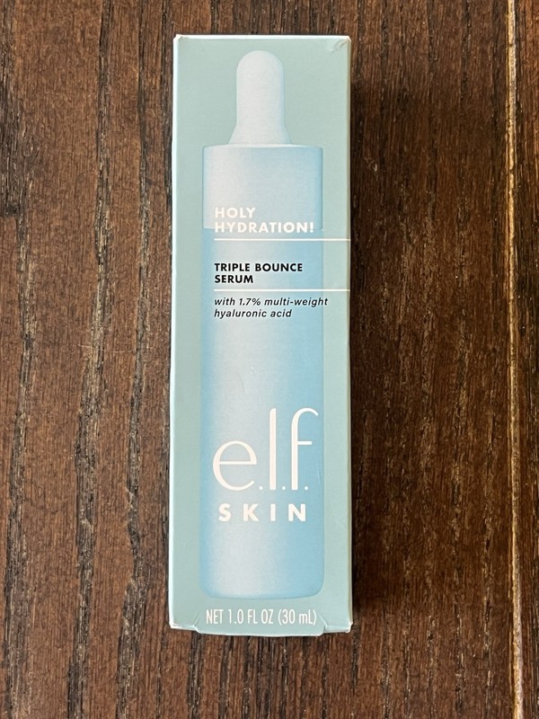e.l.f. SKIN Holy Hydration! Triple Bounce Serum, 1.7% Hyaluronic Acid Serum