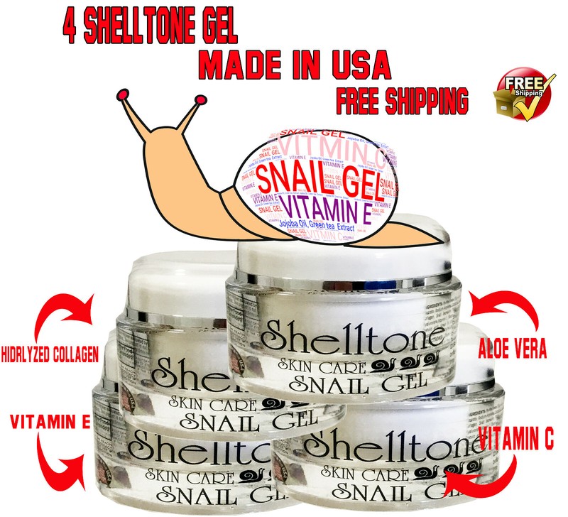 GEL de Caracol 4,SHELLTONE CELLTONE CELTONE BABA DE CARACOL SNAIL pura fancy
