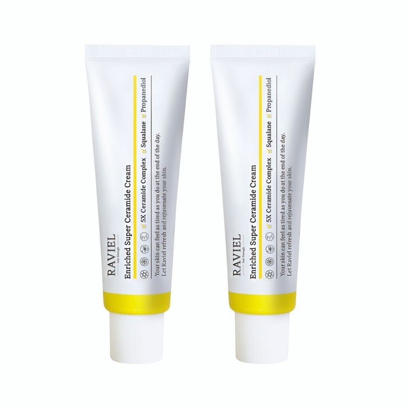 [US seller] RAVIEL Enriched Super Ceramide Cream 50ml X 2EA ** kbeauty korean