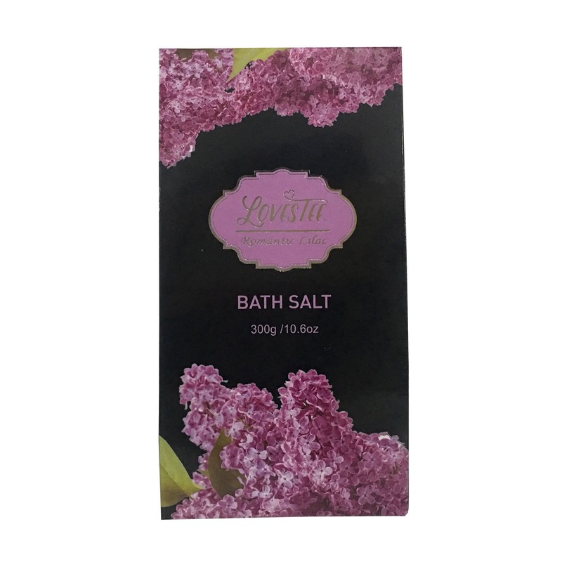 Spa Gift Basket with Lavender Fragrance and Lilac Color - Bath and Body Set I... gallery