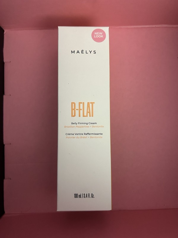 Maelys B-Flat Firming Belly Cream Cellulite Reduction 3.4oz NEW Sealed In Box