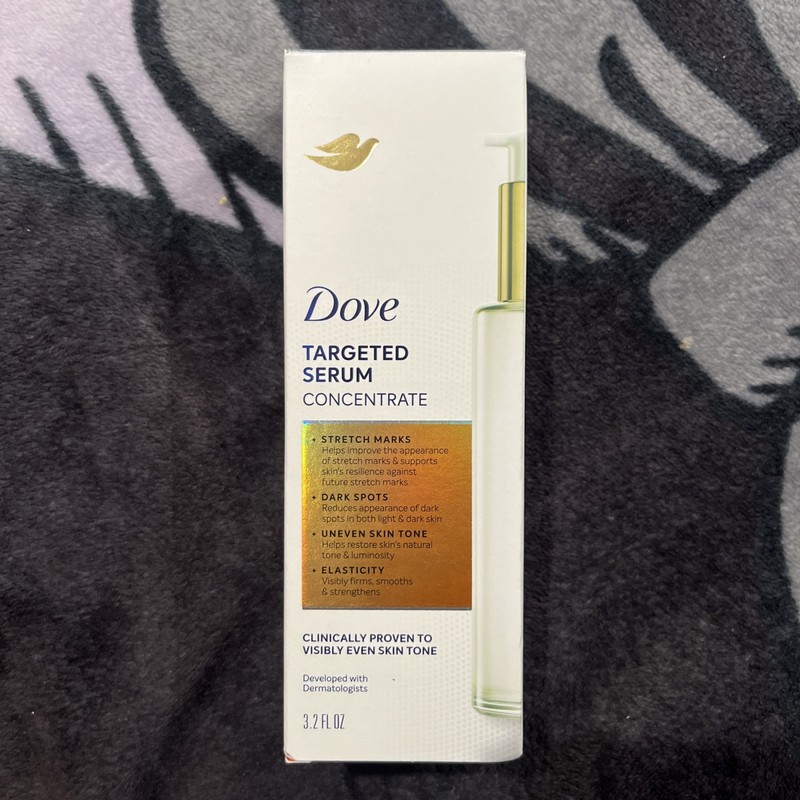 Dove Targeted Serum Concentrate Stretch Marks Dark Spots Uneven Skin Elasticity
