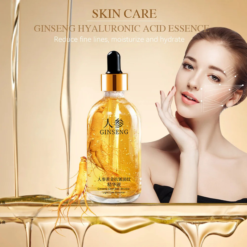 24K Gold Hyaluronic Acid Face Serum for Anti-Aging and Skin Brightening Ginseng gallery