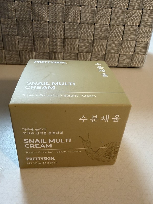 PrettySkin Snail Multi Cream Toner Emulsion Serum Anti-Aging 3.38oz Ex: 9/28 NIB gallery