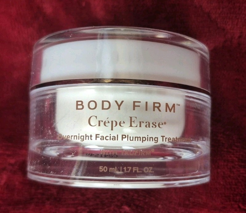 Crepe Erase Body Firm Overnight Facial Plumping Treatment 1.7 oz NEW