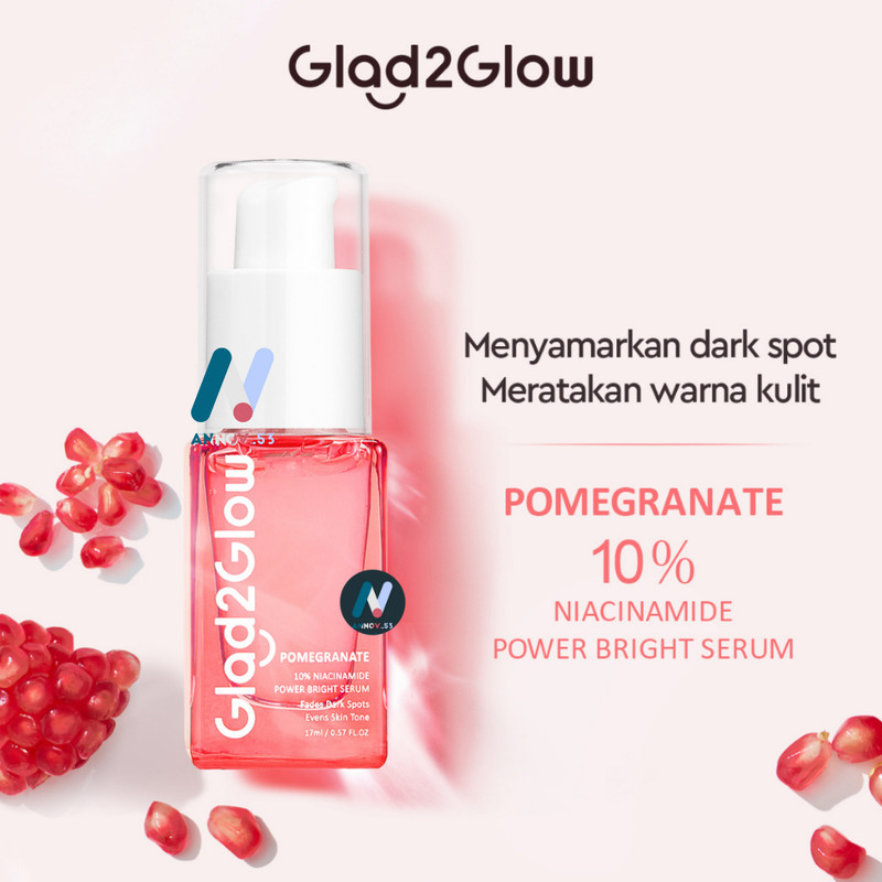 GLAD2GLOW 10% Niacinamide Brightening Serum Acne Scars Dark Spot Anti-Aging 17ml gallery