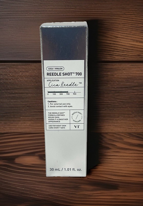 VT Cosmetics CICA Reedle Shot 700 Microneedling Spot Treatment Serum 1oz Ex 7/27
